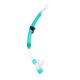 thumbnail image 1 of Tubo de respiración de la válvula de purga unidireccional de la boquilla de la natación del esnórquel semi seco del silicón Verde Baoblaze Buceo Snorkel Semi Seco, 1 of 8