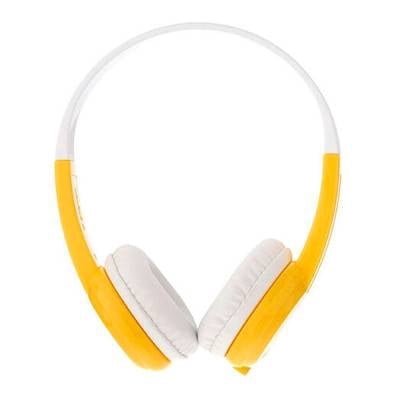 Audífonos BuddyPhones Explore Infantil Auxiliar 3.5mm con Micrófono Amarillo BP-EX-YELLOW-01-K