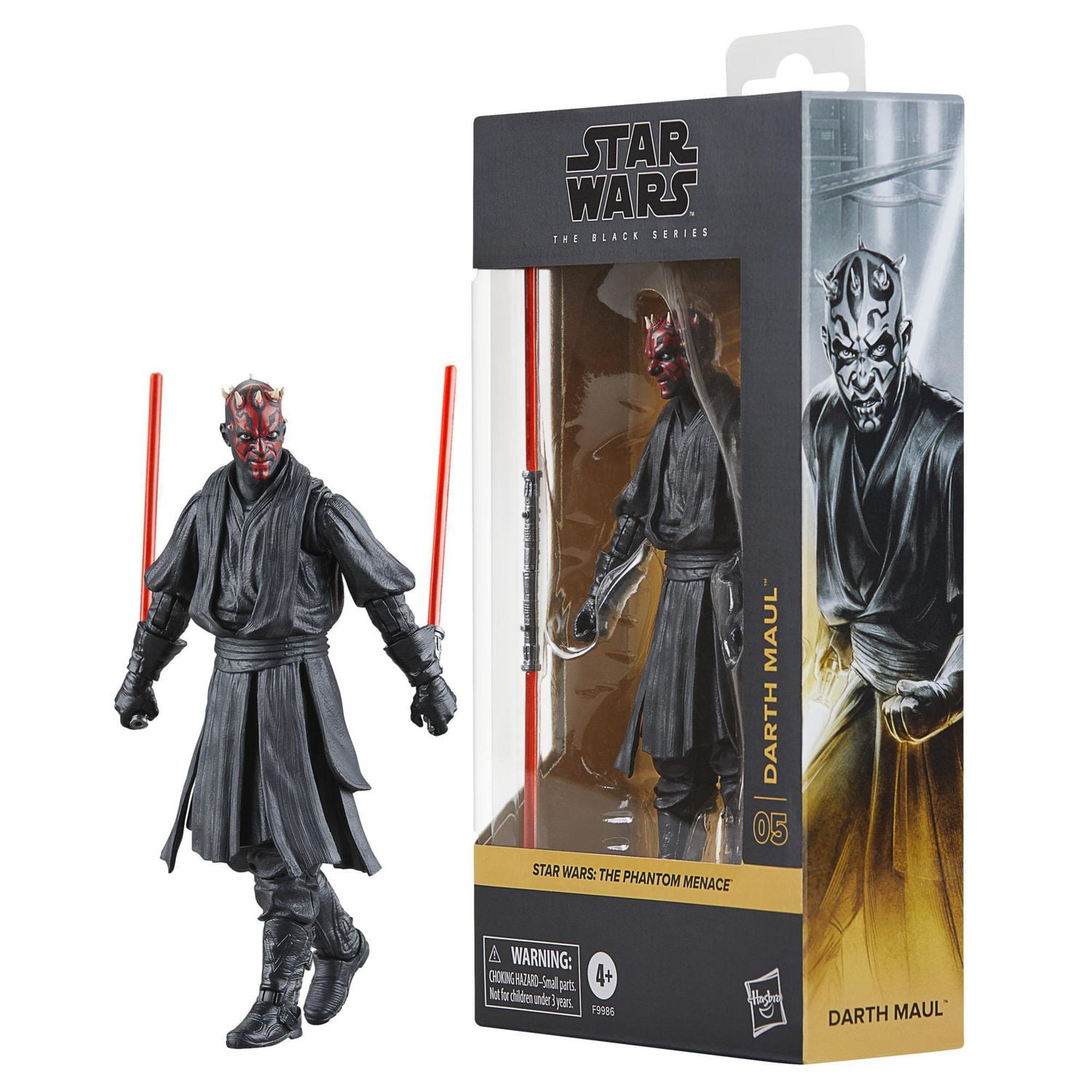 Star Wars The Black Series Darth Maul Collectible Action Figure (6”)