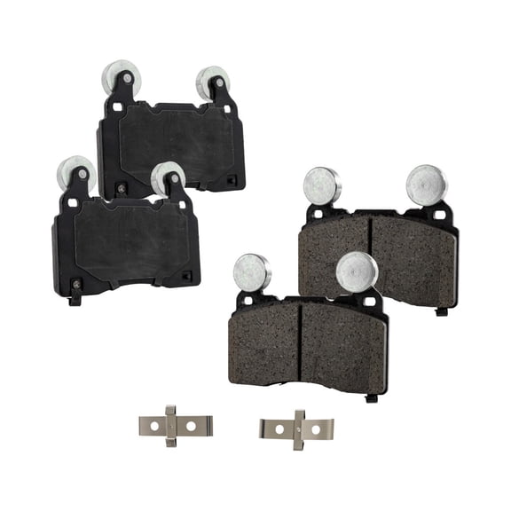 For Cadillac CT6 2016 2017 2018 Brake Pad Set | Front | 2-Wheel Set | Organic | Replacement For 22907156, 92244289