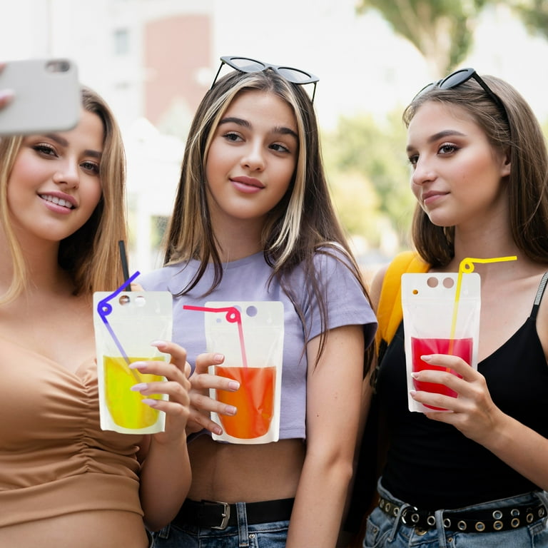 50 Pcs 8 oz Aspire Resealable Heavy Duty Translucent Frosted Stand