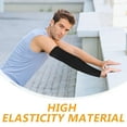 thumbnail image 5 of 2pcs Outdoor Arm Warmers Arm Protector for Sports Arm Sleeve Arm Warmers Men, 5 of 6