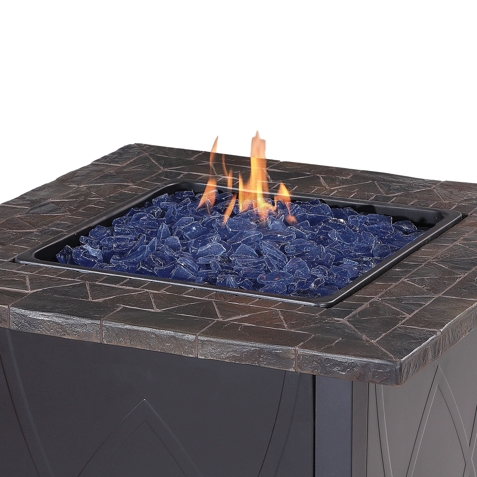 endless summer blue rhino fire pit