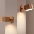 thumbnail image 4 of Bearachild Luz de pared Dormitorio Mesita de noche Recargable Atmósferas Lámpara Regulable Interior Sala de estar Iluminación 4W Control táctil Iluminación y accesorios Tipo 2 Bearachild HA074626-02, 4 of 6