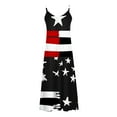 thumbnail image 4 of Teissuly Summer Dresses For Women Print Sleeveless Round Neck Dress Casual Dresses, 4 of 5