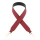 thumbnail image 1 of Bolso de cuero para mujer y niña, correa para bolso, cinturón, monedero, asa para bricolaje, bolso Rojo y negro ( cruzada) Colcomx Correas de bolsos para mujeres, 1 of 8