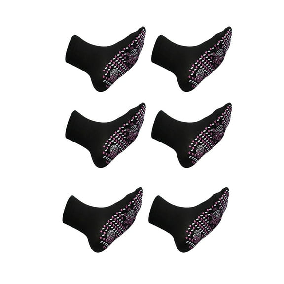 Yunuuuoa Self Heating Socks for Pain Relief - Tourmaline Massage Therapy for Foot Fatigue, Varicose Veins & Frostbite - Thermal Health Socks for Sports & Outdoor Activities