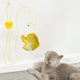 thumbnail image 3 of Almencla Funny Cat Toy Interactive Toys Feather Toys Cat Scratching Rope Cat Play Toy for chick, 3 of 8