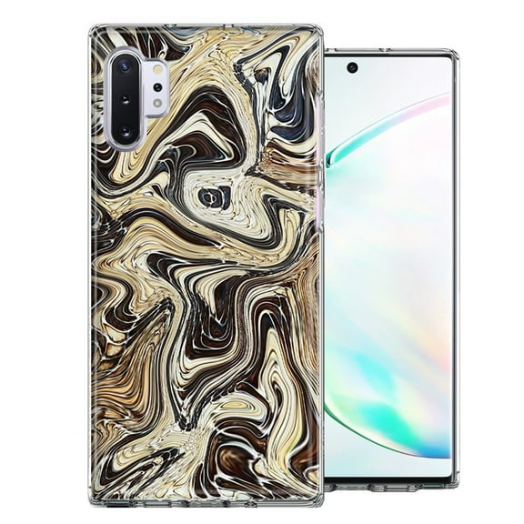 MUNDAZE For Samsung Galaxy Note 10 Plus Snake Abstract Design Double Layer Phone Case Cover