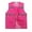 Hot Pink, variant on Bcfgryg Men's Fashion Solid Color Reflective Mesh Vest Lightweight Men's Vest