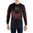 thumbnail image 2 of DC Comics Superman Long Sleeve T-Shirt-3X-Large, 2 of 3