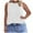 White, variant on fatyb Plus Size Tank Tops for Women Round Neck Sleeveless T Shirts Loose Plain Summer Casual Blouses