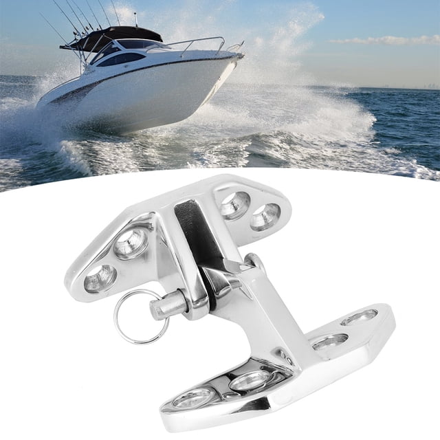 Charnières de Porte Marine, Distance du Trou de Montage 5mm/0.2 Po Charnière de Bateau Robuste Facile à Installer Polie pour Usage Intérieur et Extérieur. pour Bateau RVs
