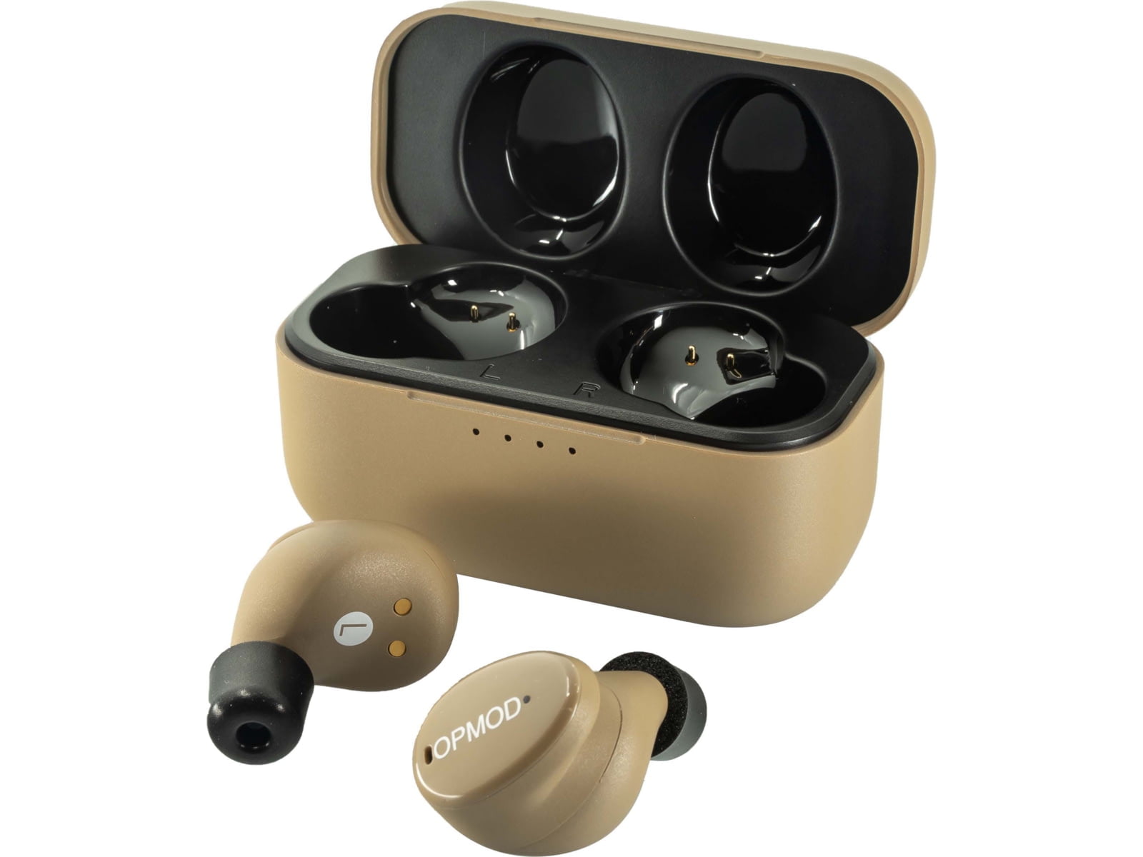 ISOtunes Sport OPMOD CALIBER True Wireless Earbuds With Bluetooth, 25 NRR, FDE, Universal