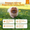 thumbnail image 3 of Zesty Paws Allergy & Immune Mini Bites for Small Dogs, for Seasonal Allergies, Immune + Sensitive Skin & Gut Health, Lamb Flavor, 90ct, 3 of 12