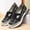 Black, variant on Women's Woven Orthopedic Breathable Soft Shoes,Slip-on Comfortwear Lightweight Anti-Skid Sneakers, Slip on Sneakers Wide Width
