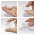 thumbnail image 2 of Beauticom 200 Pieces High Quality 3 Gram 3 ml (0.1 oz) Plastic Round Cosmetic Beauty Makeup Sample Jars (White Lid), 2 of 7