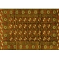 thumbnail image 1 of Ahgly Company Machine Washable Indoor Rectangle Persian Yellow Traditional Area Rugs, 6' x 9', 1 of 4