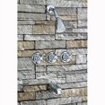 thumbnail image 4 of Kingston Brass KB231AX Tub and Shower Faucet with 3-Cross Handle, Polished Chrome,5-Inch Spout Reach, 4 of 4