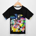 thumbnail image 3 of Battle for Dream Island BFDI Children's T-Shirt Short Sleeve T-Shirt Breathable Summer Tee Shirt for Boys Girls 140CM, 3 of 8