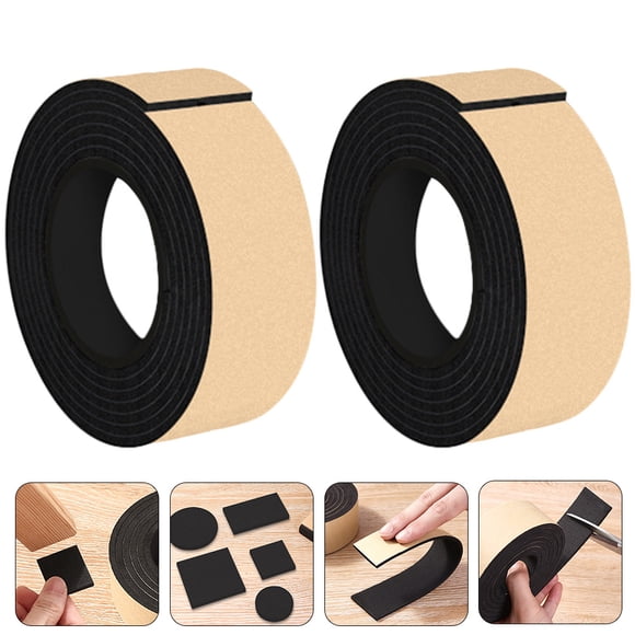 UPOUART Coussins de Meubles pour Planchers de Bois Franc Noirs Antidérapants Protecteurs de Pieds de Chaise