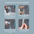 thumbnail image 6 of Msgweeeg Toilet Brush Toilet Cleaning Brush Long Handle Toilet Brush Modern Bathroom Cleaning Set Wall Mounted Base Convenient Compact Deep Cleaning Bowl, 6 of 8