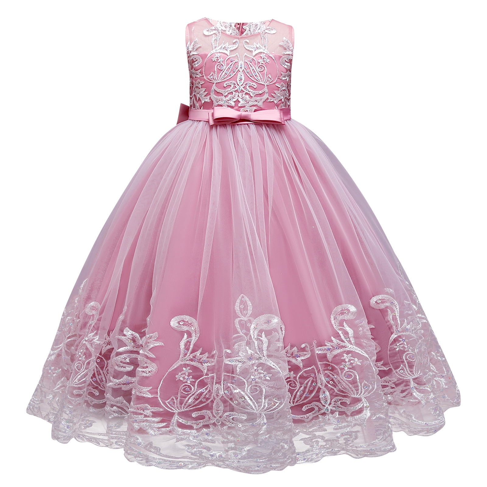 Kids Dresses 2023 Summer new sequin Beaded teens beauty pageant Baby  Princess long dress Girls' dress for Party Wedding Dress