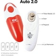 thumbnail image 3 of Kitchen Mama Auto 2.0 Electric Can Opener: Safe, Smooth Edge, Battery Operated (Red), 3 of 7