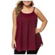 thumbnail image 1 of Chaleco sin mangas de gasa de moda para mujer, camisetas sin mangas sólidas con cuello redondo para mujer Pompotops  lopia989368, 1 of 3