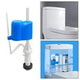 thumbnail image 1 of Mosiee Toilet Filling Valves Horizontal Water Inlet Valve Sanitary Adjustable Float Filling Valves Replacement Toilet Tank Accessories, 1 of 9