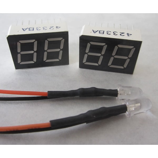 LOT OF 2 WORKMAN 4233BA BLUE LED CHANNEL READ OUT WITH BLUE LED METER