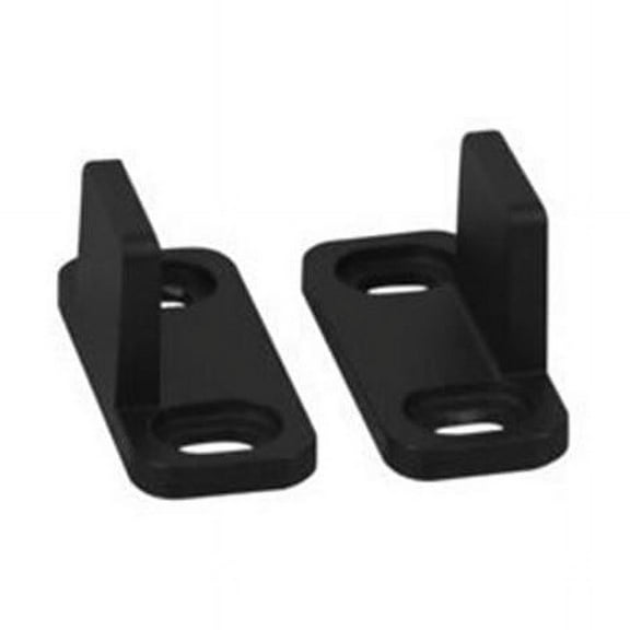 Double Floor Door Guide, Matte Black