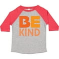 thumbnail image 3 of Inktastic Be Kind Logo in Orange Boys or Girls Toddler T-Shirt, 3 of 5
