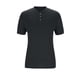 thumbnail image 5 of Camisetas de Manga Larga para Hombres Casual Botón Sólido Camiseta Cuello de Soporte Superior, Poliéster Ligero para Primavera Verano, 5 of 8