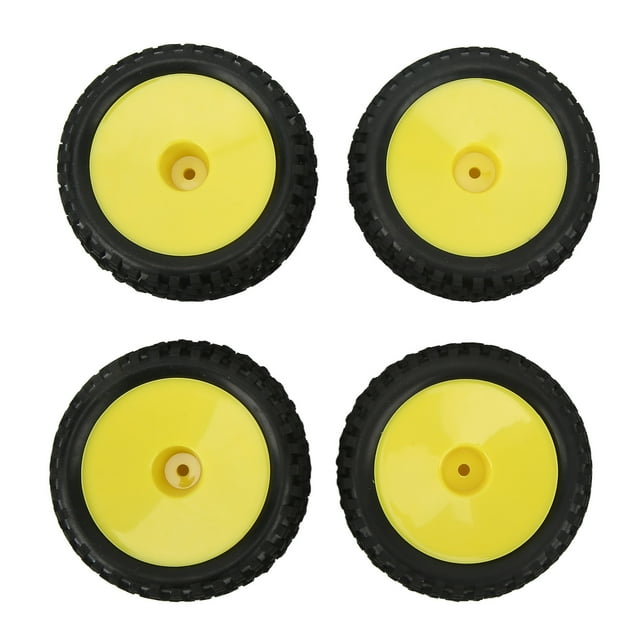Neumáticos RC, 4 piezas Neumáticos de goma RC Accesorios para automóviles RC Neumáticos para ruedas RC Resistentes y resistentes