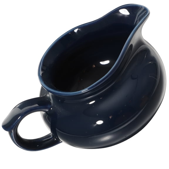 NIYANGLE Christmas Gravy Boats Ceramic Blue 1Pack