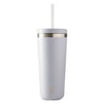 thumbnail image 3 of (1 pack) TAL Stainless Steel Ranger Tumbler with Straw 24oz, Gray Blue, 3 of 6
