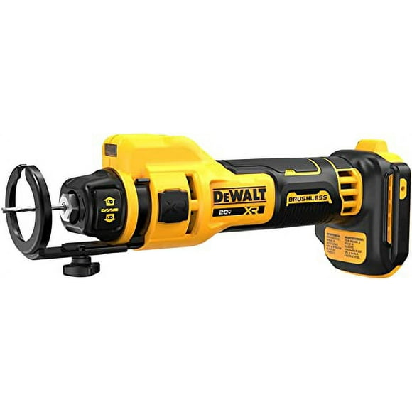 DEWALT 20V MAX* XR Cordless Drywall Saw, Brushless Drywall Cut-Out Tool, Tool Only (DCE555B)
