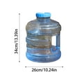 thumbnail image 3 of Camping Water Jug 4 Gallons with Faucet Transparent BPA Free Water Storage Container, Outdoor Water Tank with Handle for Hiking Sports Emergency Drinking Water Supply and Home Use, 3 of 5