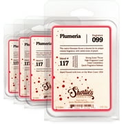 Pure Plumeria Wax Melts Bulk Pack - Highly Scented + Natural Oils - Shortie's Candle Company