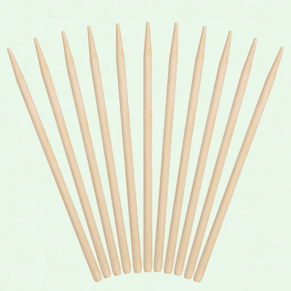 Miniland Premium 5.5 Inch Bamboo Skewers, 100 Pieces
