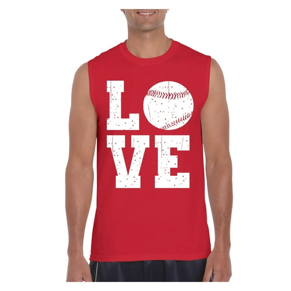 Normal is Boring - Men's Graphic T-Shirt Sleeveless, up to Men Size 3XL - Baseball