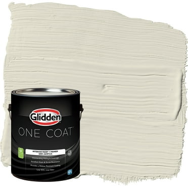 Glidden One Coat Interior Paint and Primer, Cocoon / Green, Gallon, Flat
