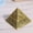 Bronzed, variant on YAHHU Egyptian Pharaoh Pyramid Metal Ashtray in Bronzed Color, Innovative Desktop Decor for Smoking Sets, Creative Collectible Ornament for Home Office & Unique Male Gifts