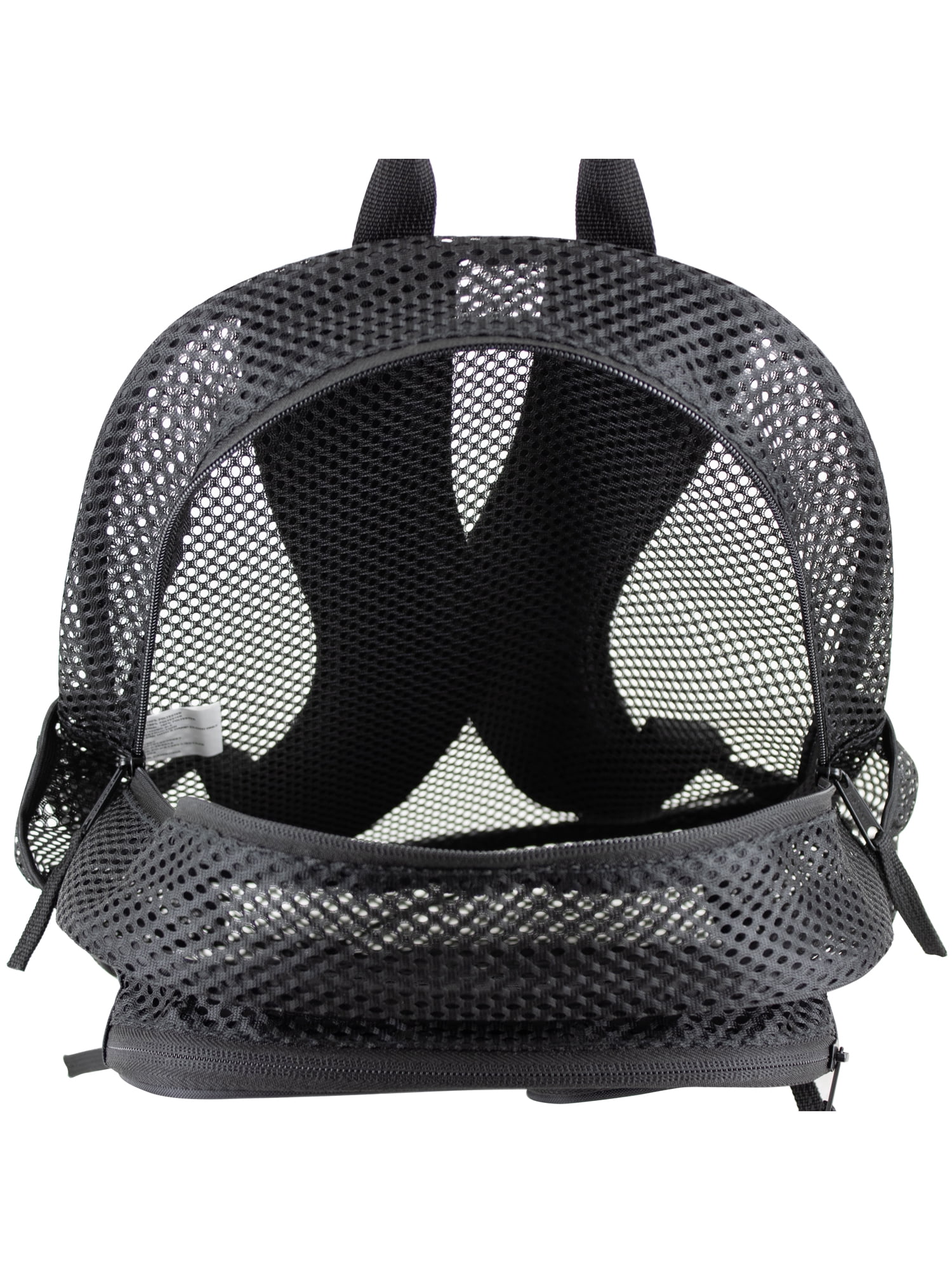 Eastsport Unisex 16" Pro Cargo Mesh Backpack, Black