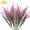 Red, variant on LAVA 24 Bundles Artificial Lavender Flowers UV Resistant Plastic Faux Floral Bouquets for Outdoor Home Garden Spring Wedding Decoration Purple