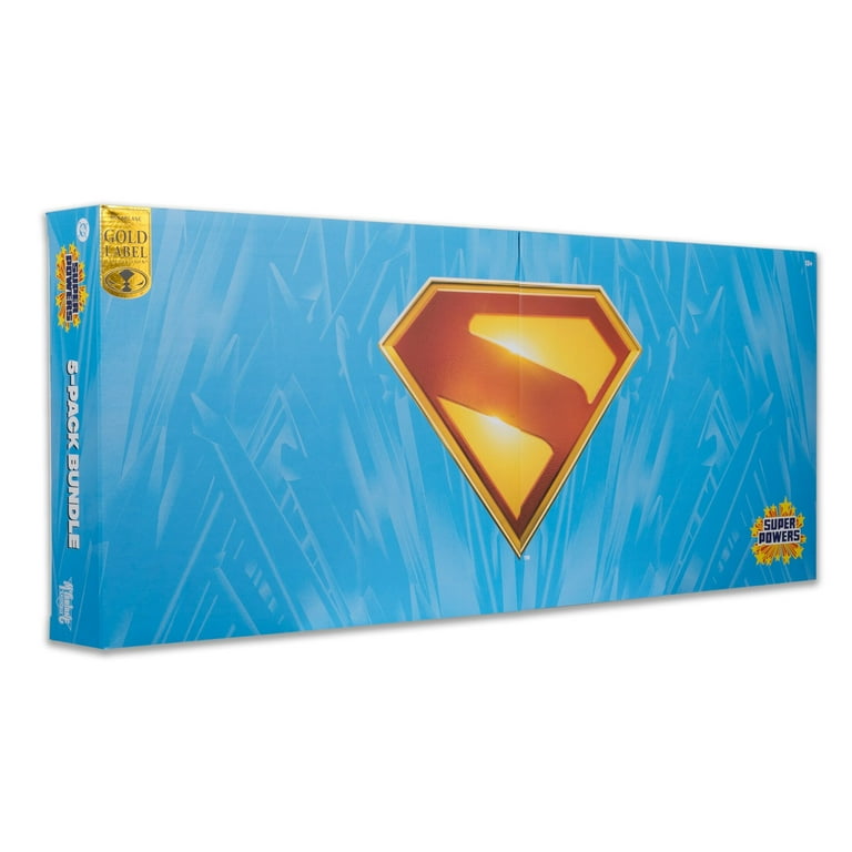 SUPER POWERS スーパーマン　5PACK BUNDLE DC Super Powers (Superman Movie) 5-Pack Bundle Gold Label
