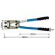 thumbnail image 4 of Engarzadoras de Alambre Herramientas para Envolver Terminales Herramientas para Engarzar Terminales de Cable Trinquete de Terminales de Cobre/Aluminio Alicates de Electricista, 4 of 6