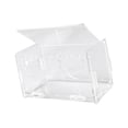 thumbnail image 2 of TISHITA Acrylic Bird Chicken Feeder Feeding Device Food Container Dispenser Pet Bowl for, 2 of 8