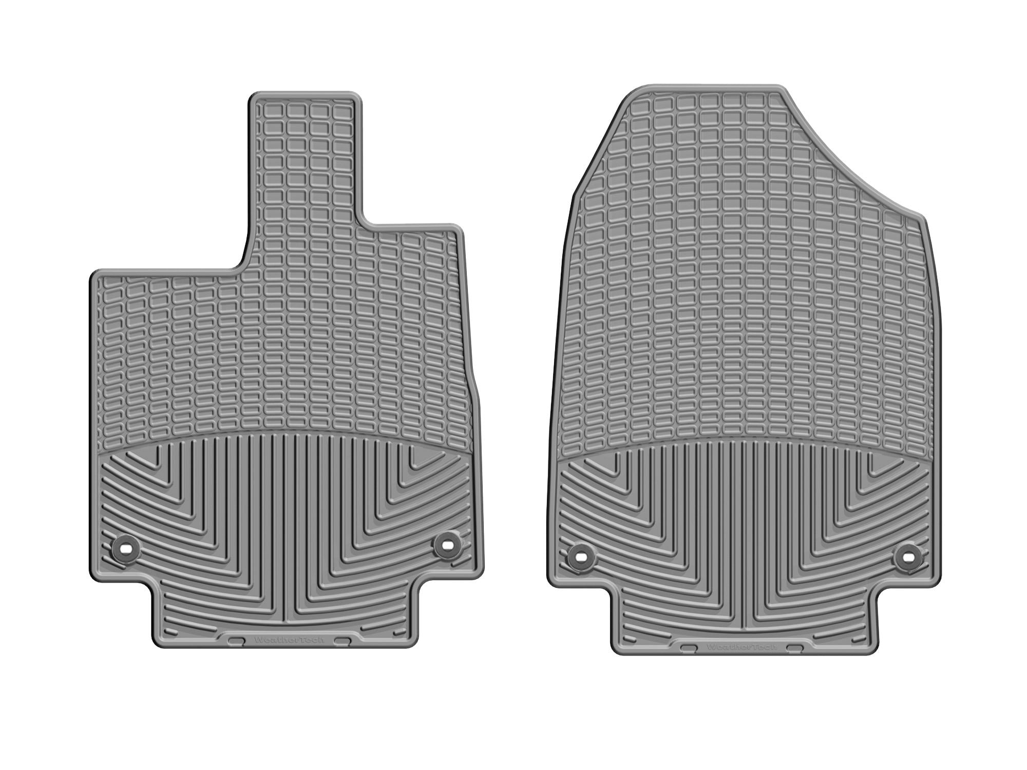WeatherTech All-Weather Floor Mats – 1st Row Black – For Malibu Limited/Malibu